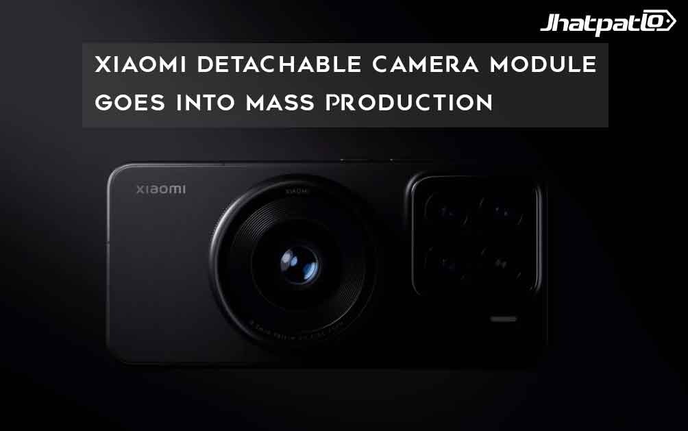  Xiaomi Detachable Camera Module Goes Into Mass Production
